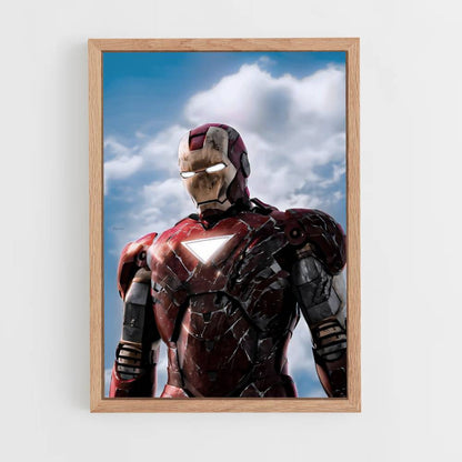 Poster Iron Man Kampf