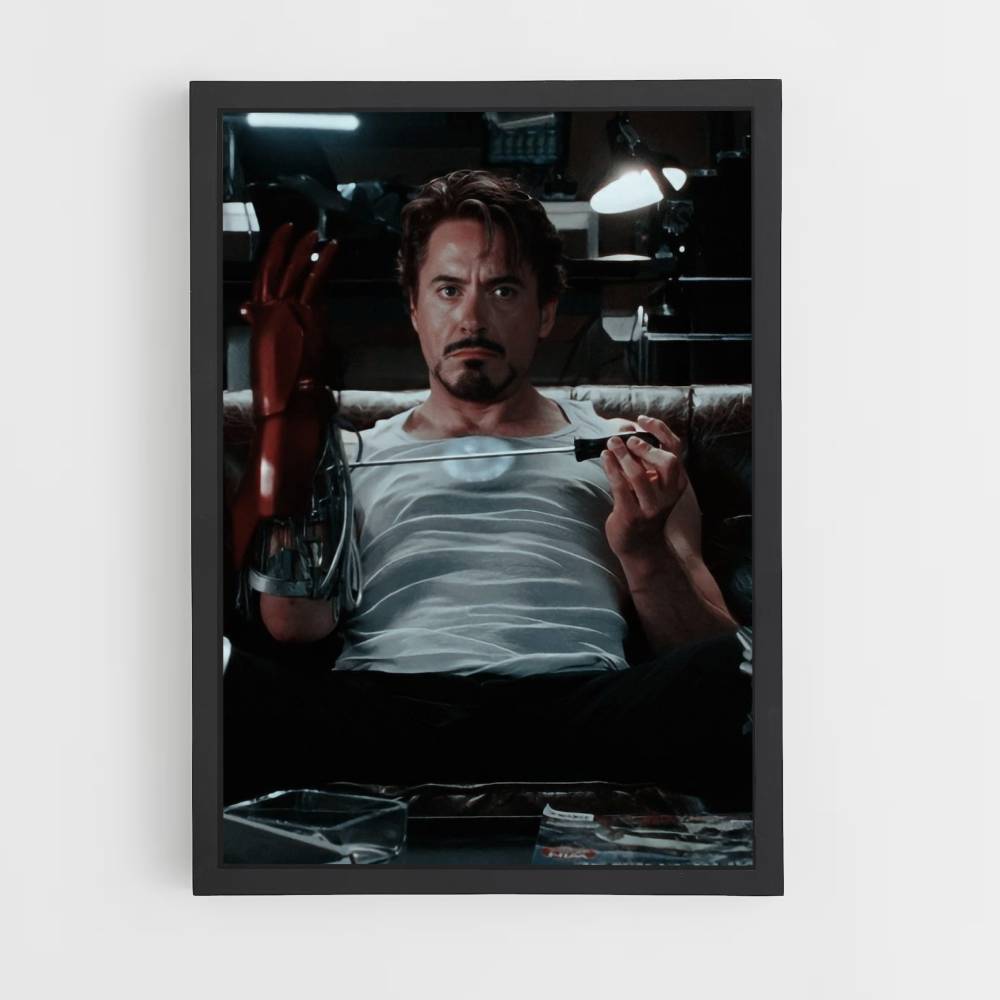 Poster Tony Stark Herz