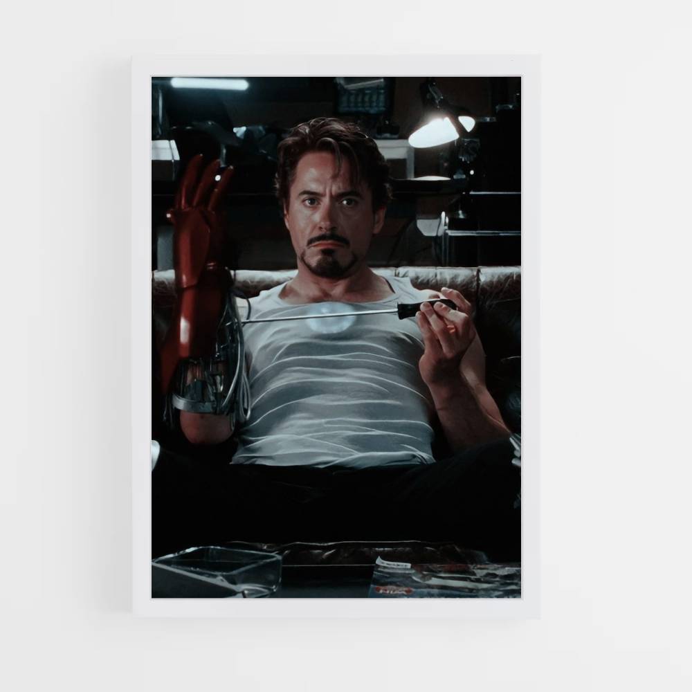 Poster Tony Stark Herz