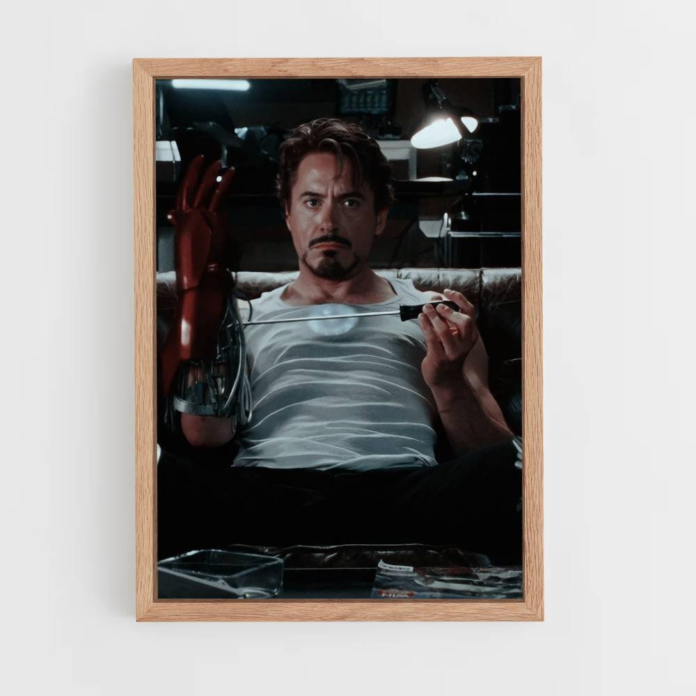 Poster Tony Stark Herz