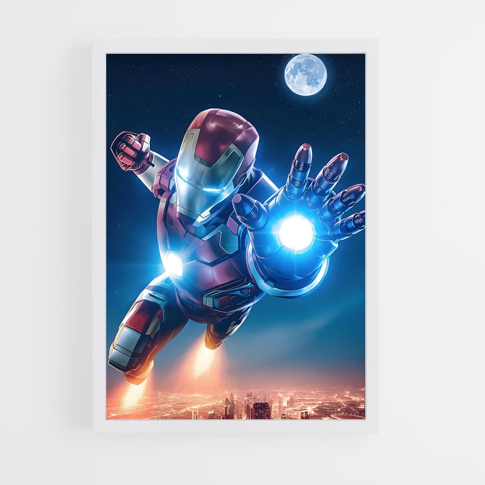 iron-man-2 cadre Blanc
