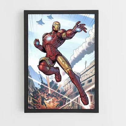 Poster Iron Man Comics