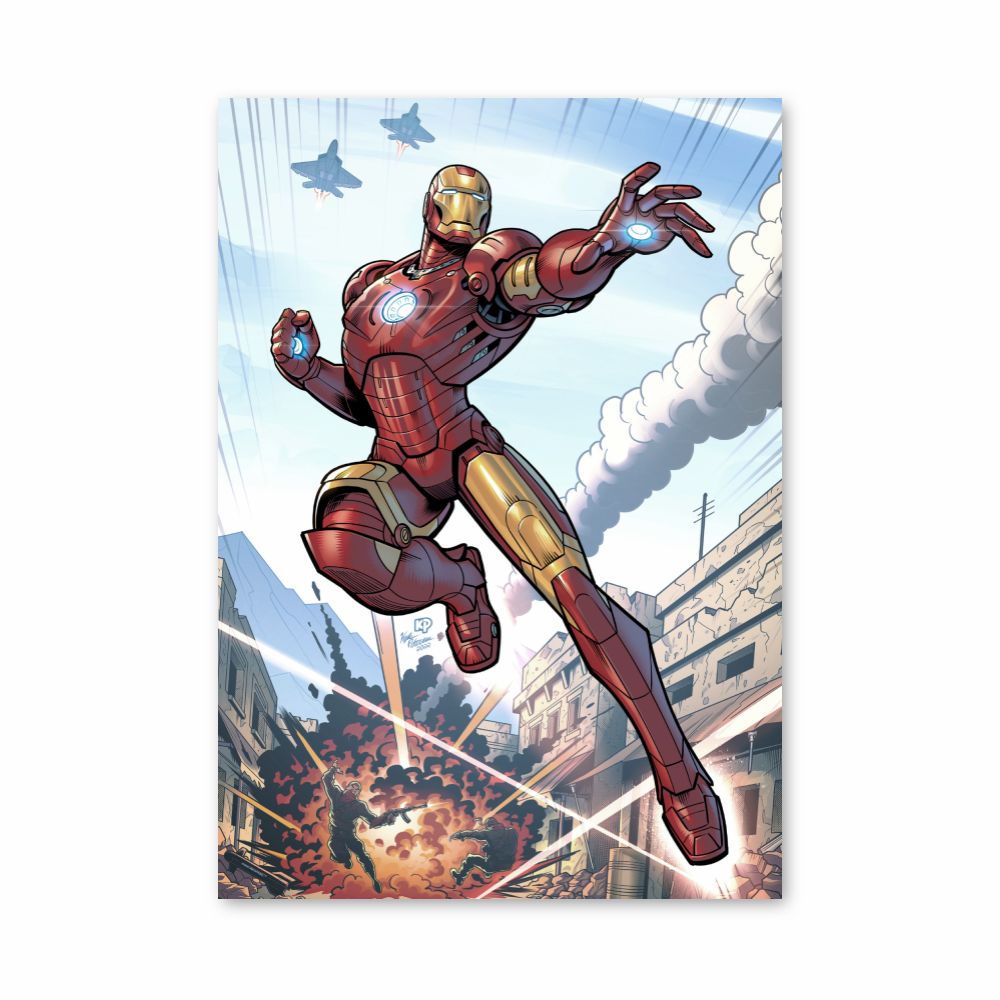 Poster Iron Man Comics