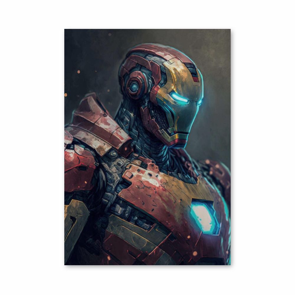 Poster Iron Man Design