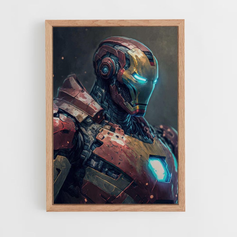 Poster Iron Man Design