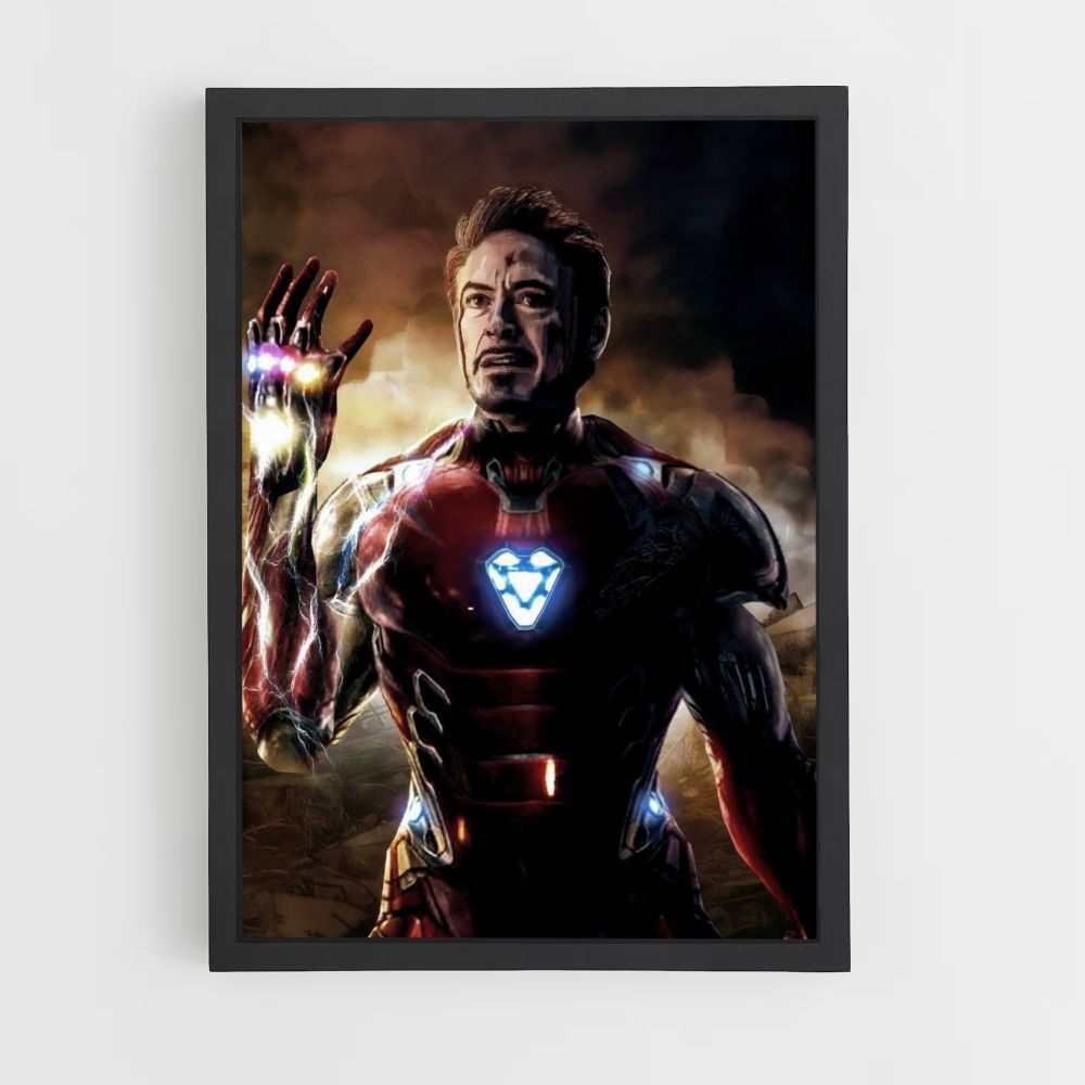 Iron Man Handschuh-Poster