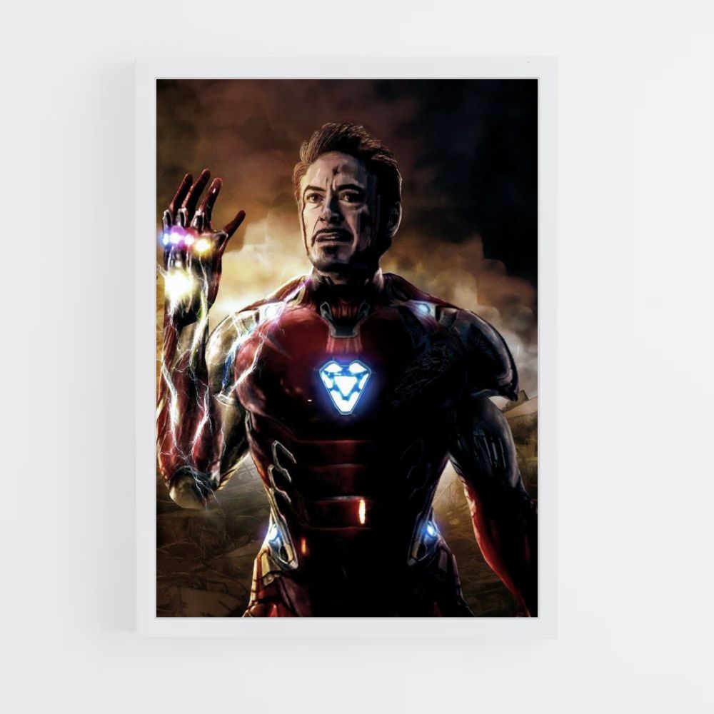 Iron Man Handschuh-Poster