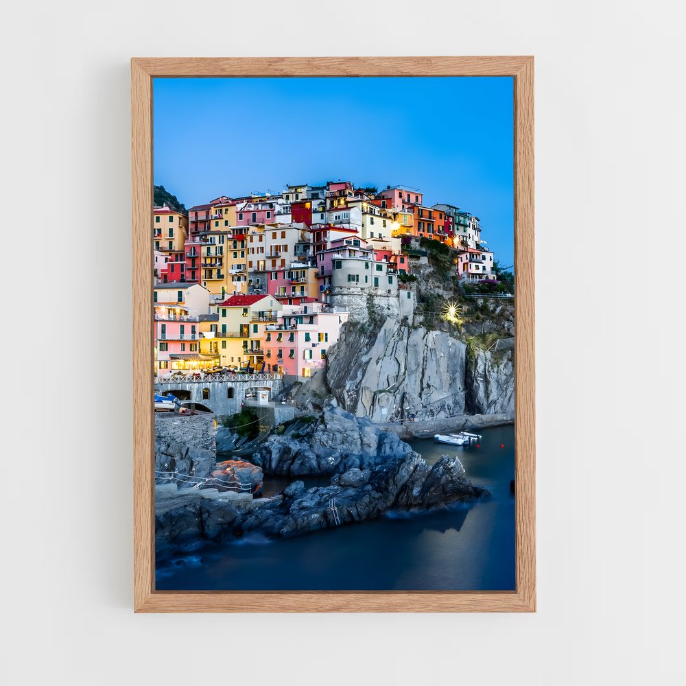 italia-3 cadre Bois clair