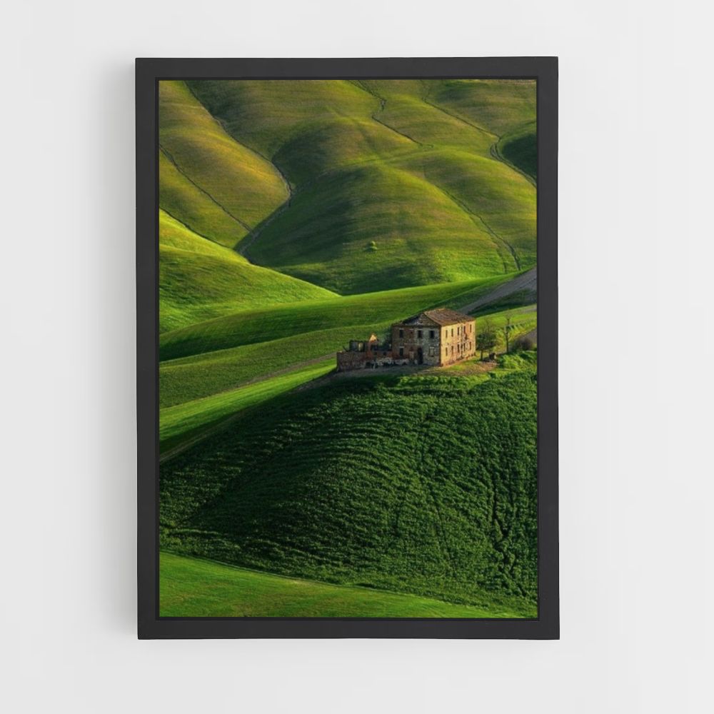 Poster Landschaft Italien