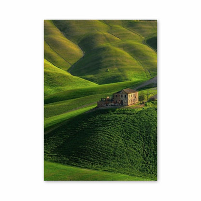 Poster Landschaft Italien