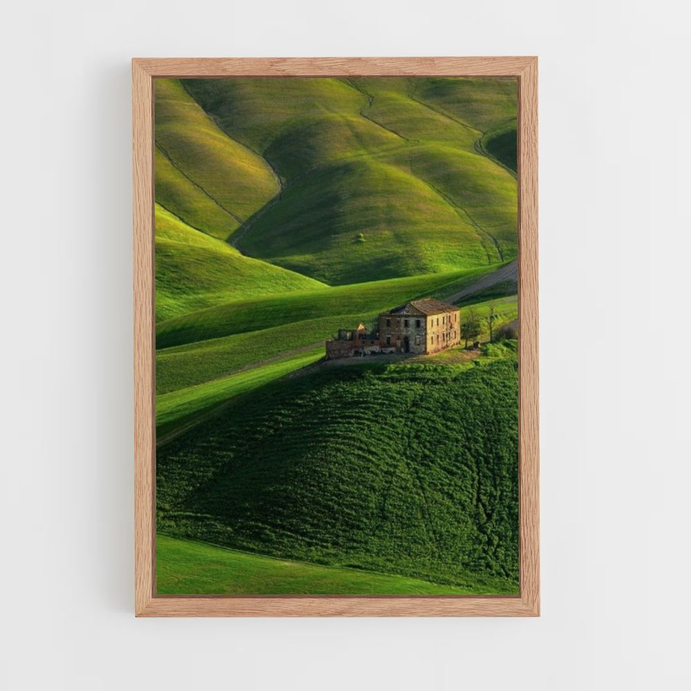 Poster Landschaft Italien