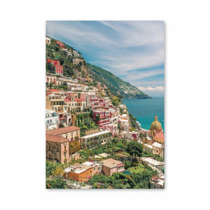 Buntes Stadt-Italien-Poster