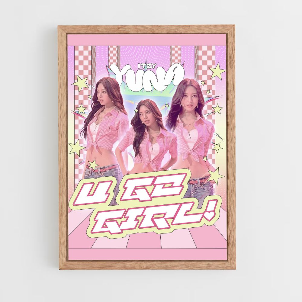 Itzy Yuna Poster