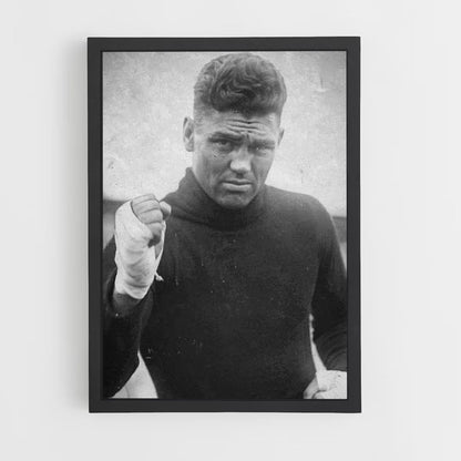 Poster Jack Dempsey Boxen