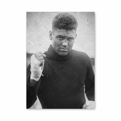 Poster Jack Dempsey Boxen