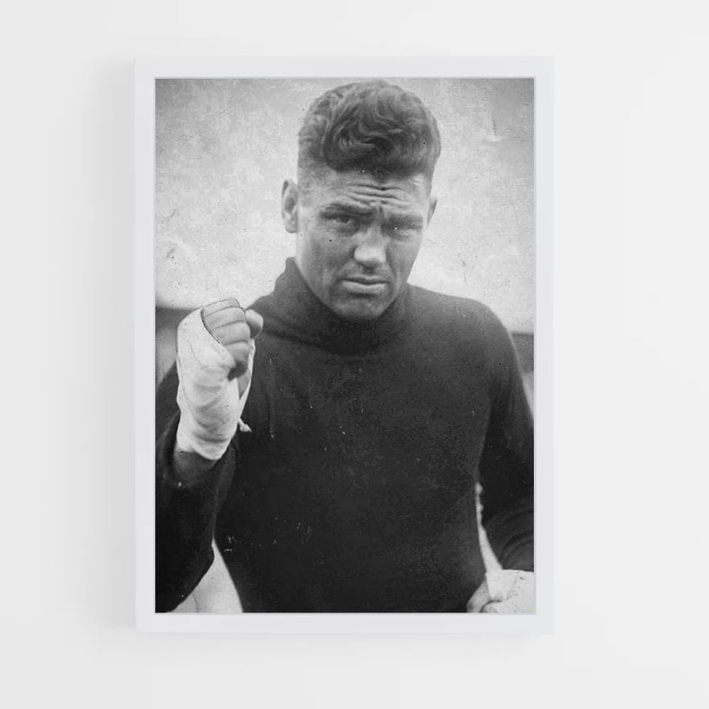 Poster Jack Dempsey Boxen