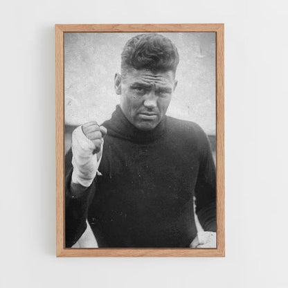 Poster Jack Dempsey Boxen