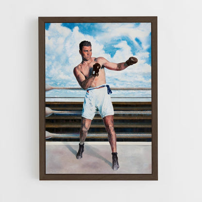 jack-dempsey-4 cadre Bois foncé