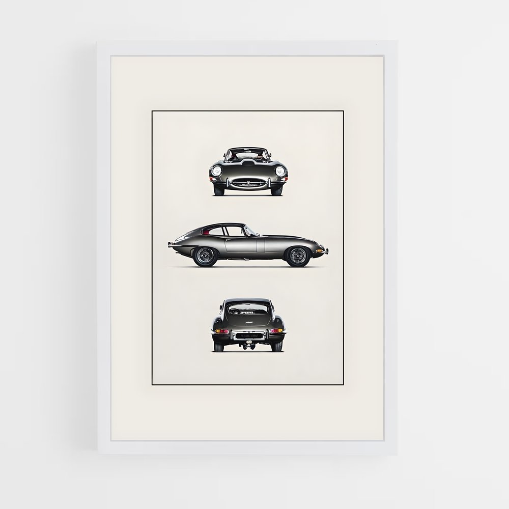 jaguar-11 cadre Blanc