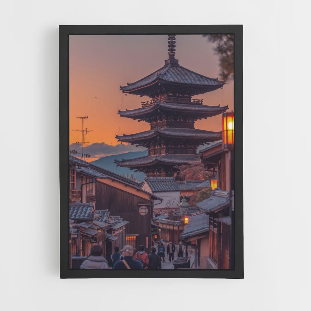 Poster Japan-Tempel