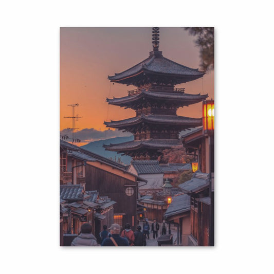 Poster Japan-Tempel