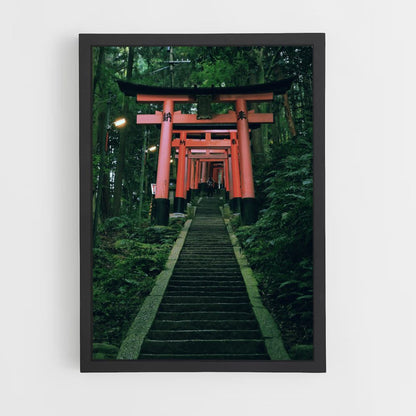 Poster Japan-Treppe