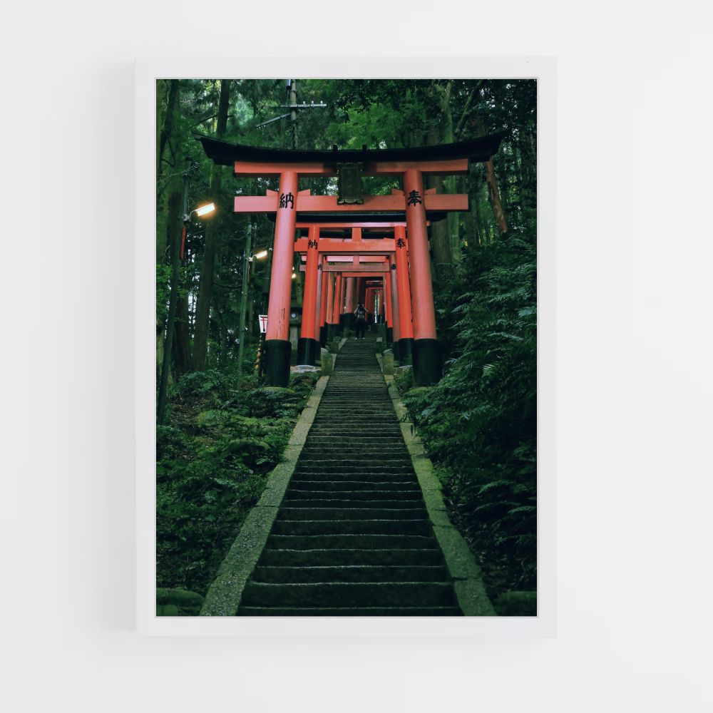 Poster Japan-Treppe