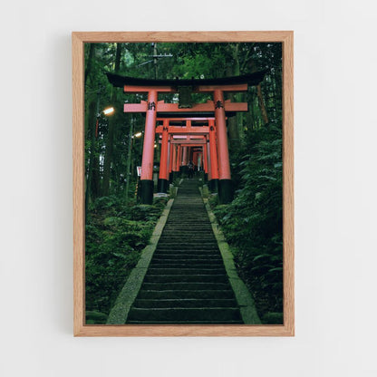 Poster Japan-Treppe