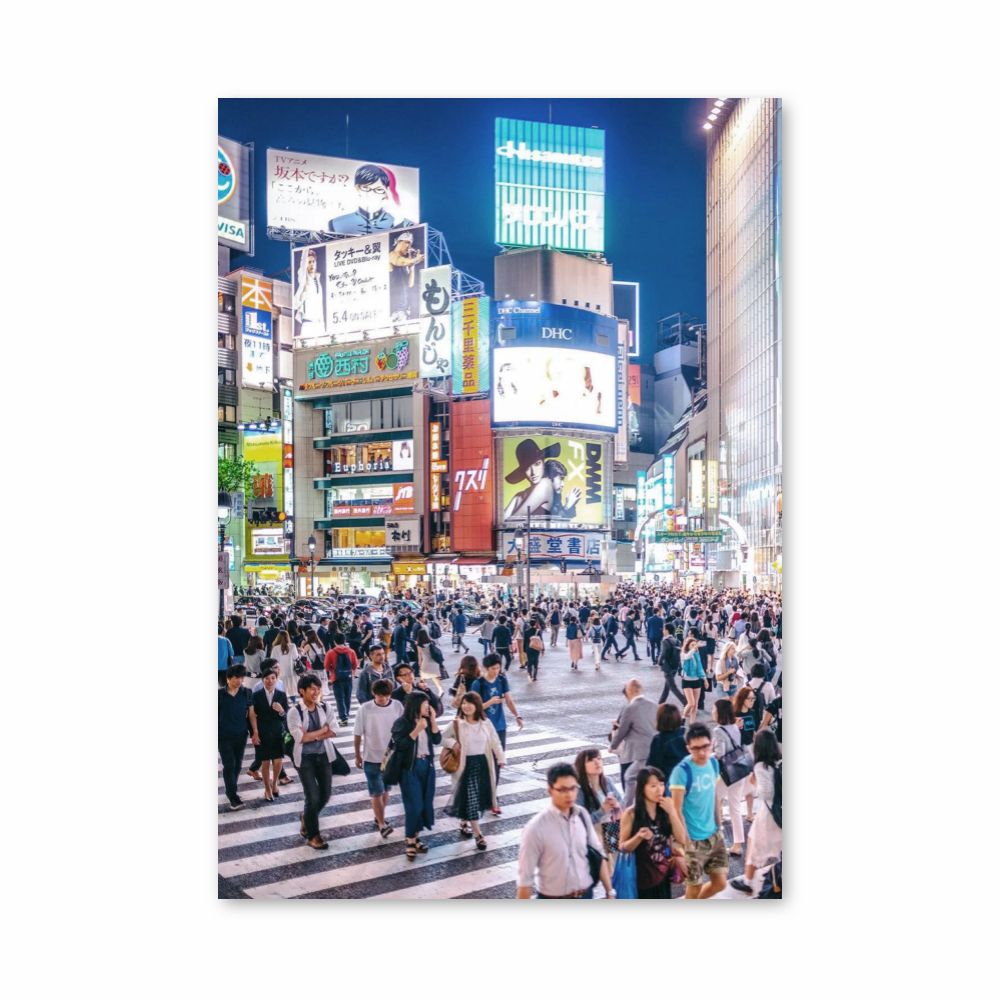 Shibuya-Kreuzungsplakat