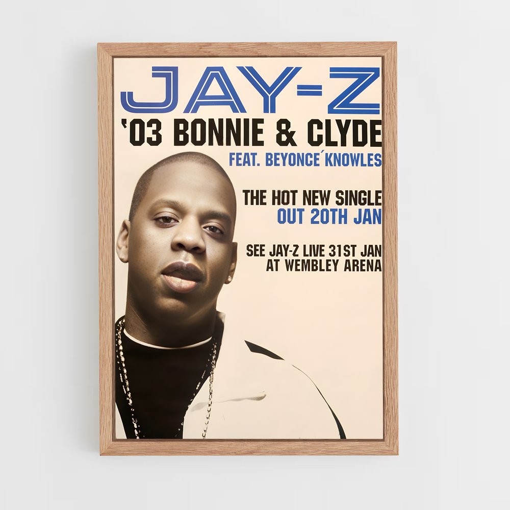 jay-z-5 cadre Bois clair