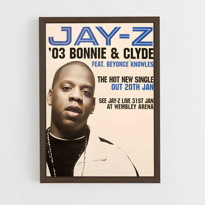 jay-z-5 cadre Bois foncé