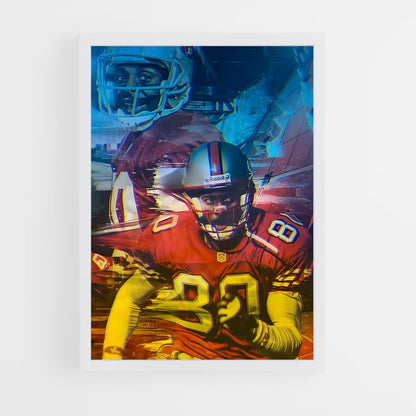 jerry-rice-1 cadre Blanc