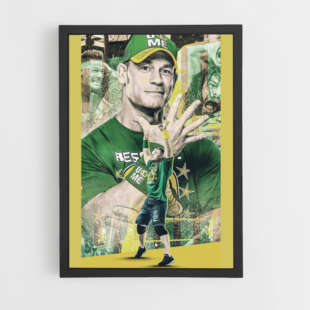 Poster John Cena Green