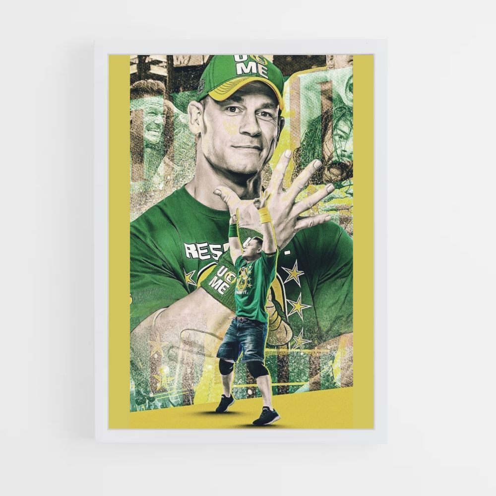 Poster John Cena Green