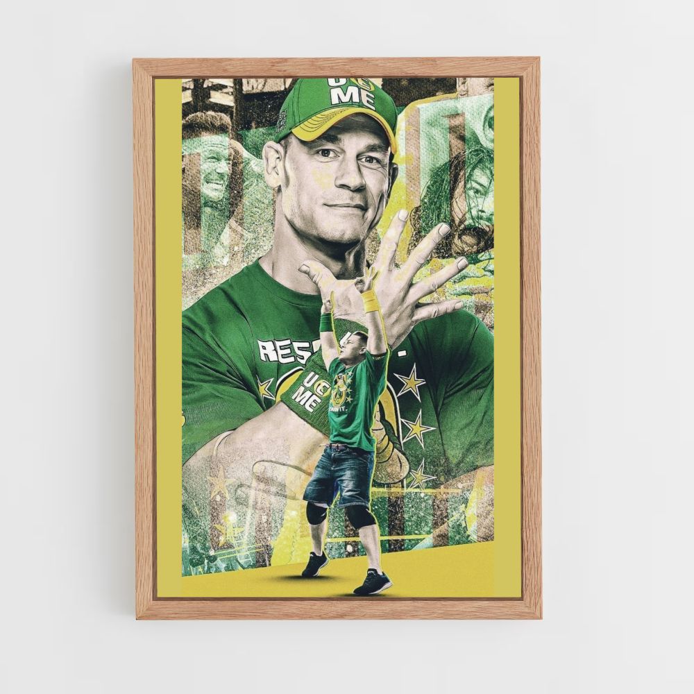 Poster John Cena Green