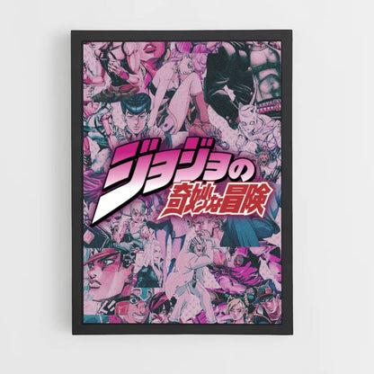 Poster JoJo's Bizarre Adventure Aesthetic