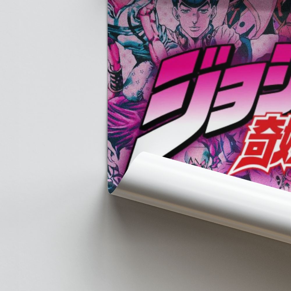 Poster JoJo's Bizarre Adventure Aesthetic