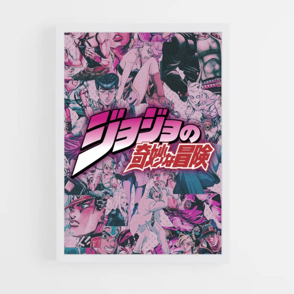 Poster JoJo's Bizarre Adventure Aesthetic