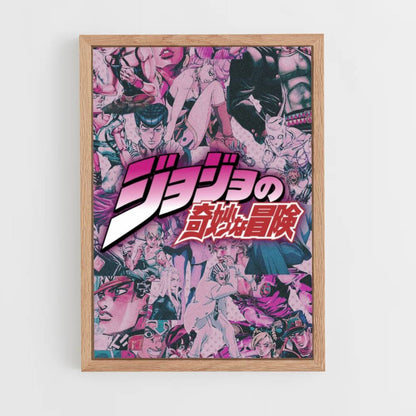 Poster JoJo's Bizarre Adventure Aesthetic