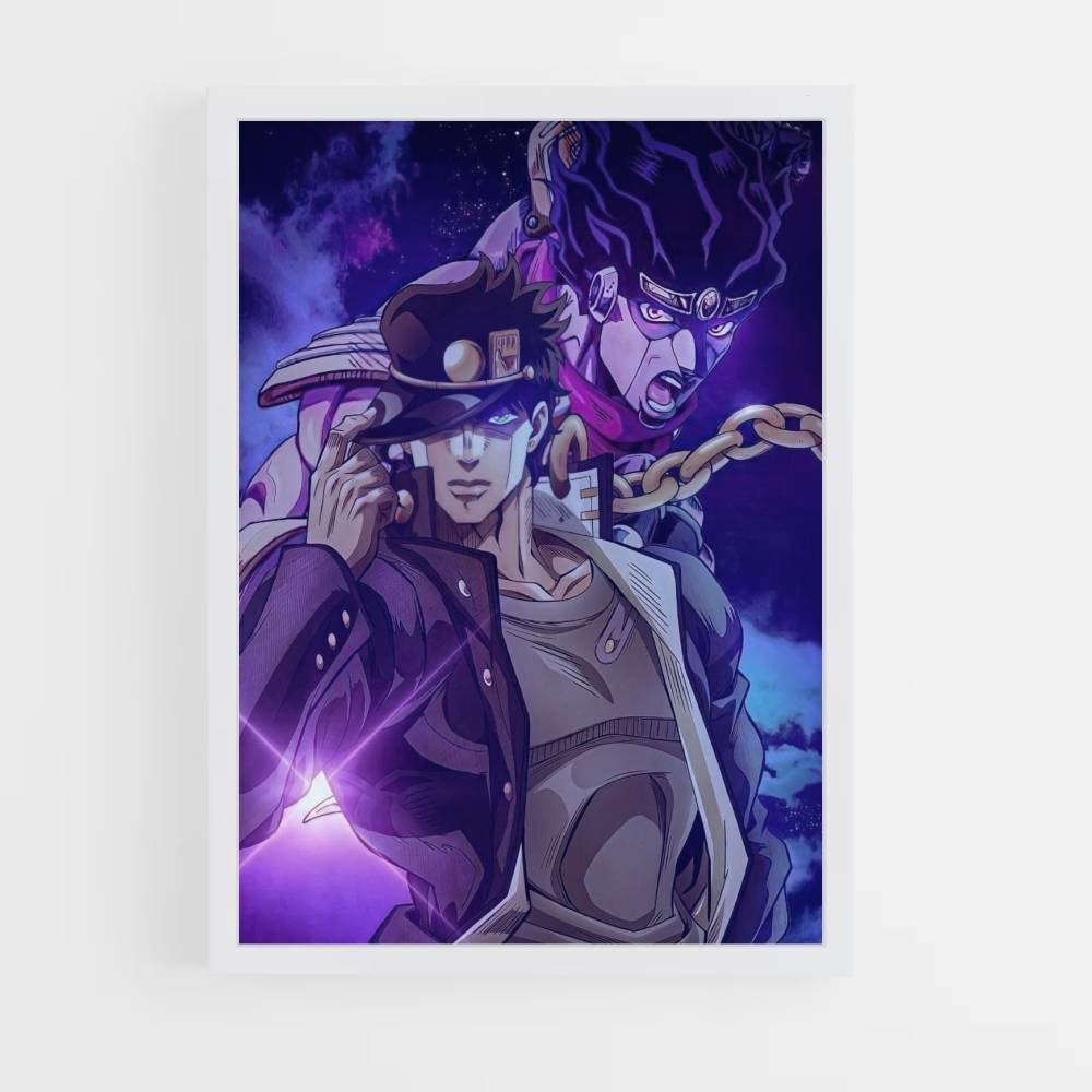 Poster Jotaro Stand Lila