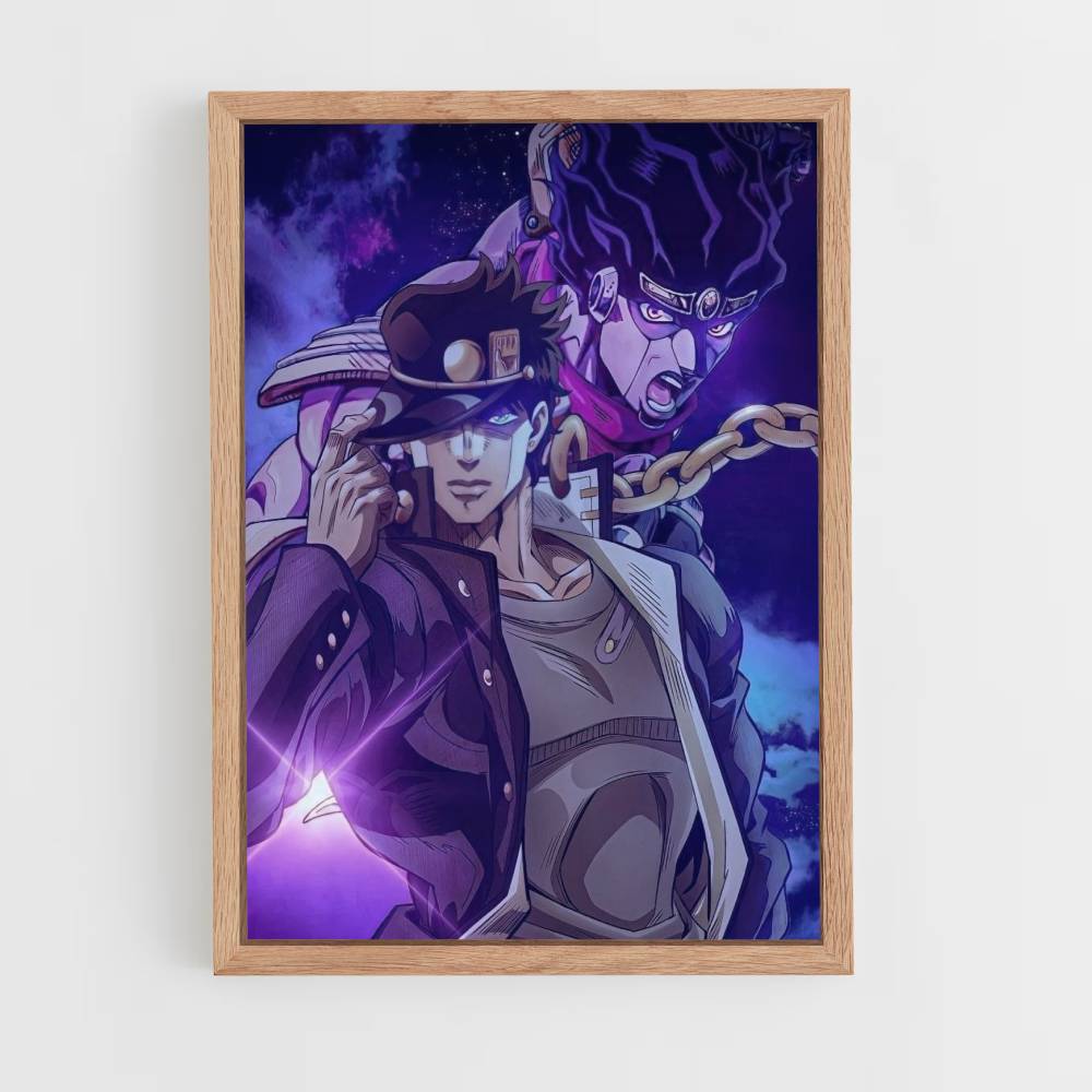 Poster Jotaro Stand Lila