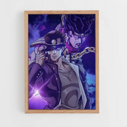 Poster Jotaro Stand Lila