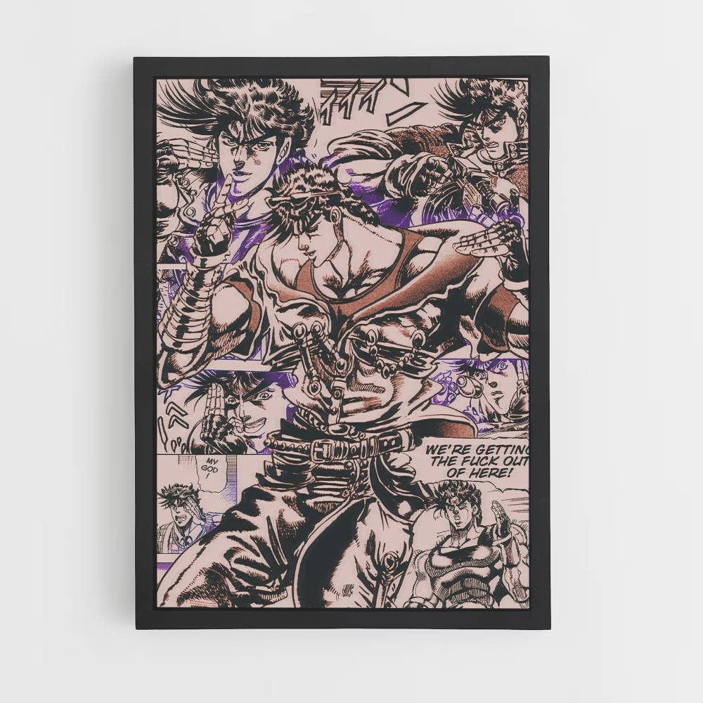 Joseph Joestar-Plakat