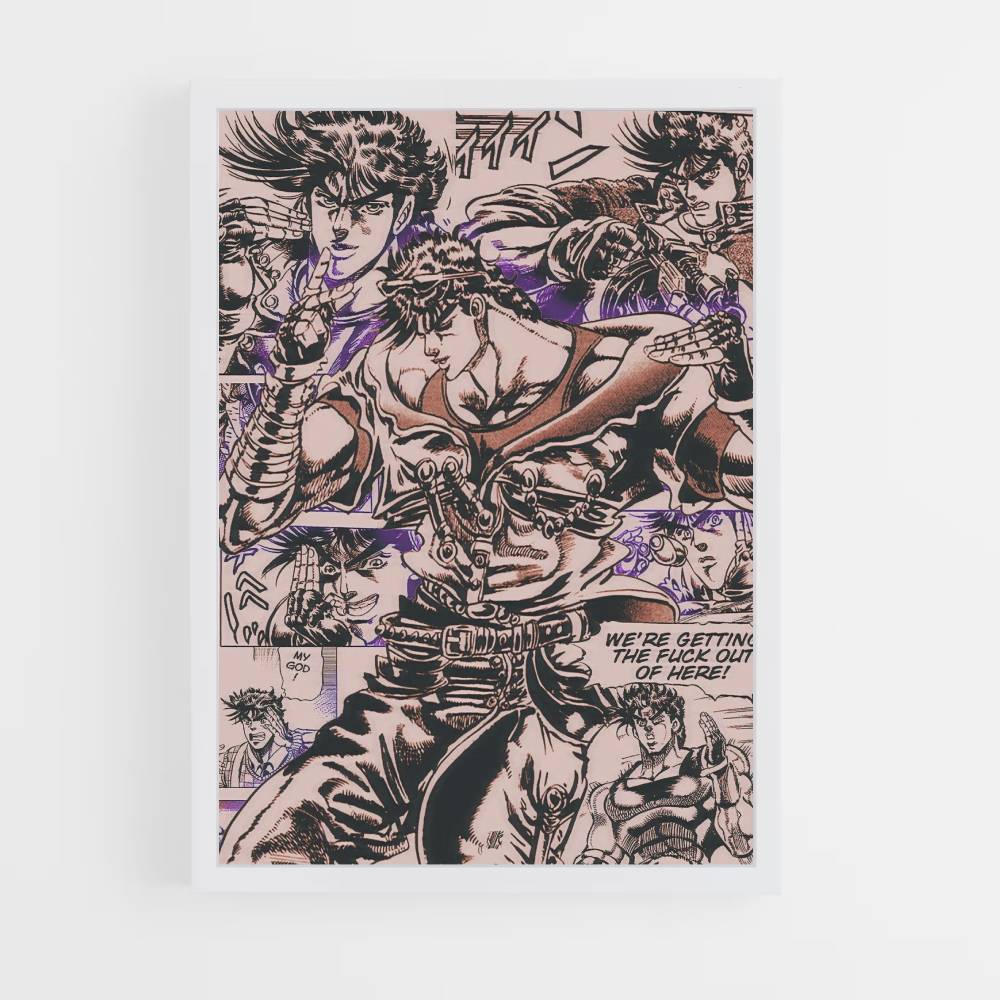 Joseph Joestar-Plakat