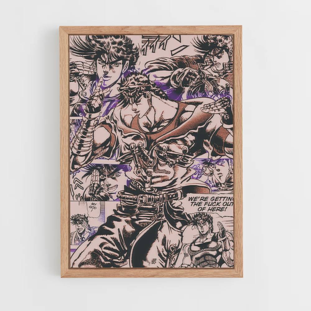 Joseph Joestar-Plakat