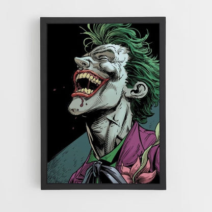 Poster Joker lacht