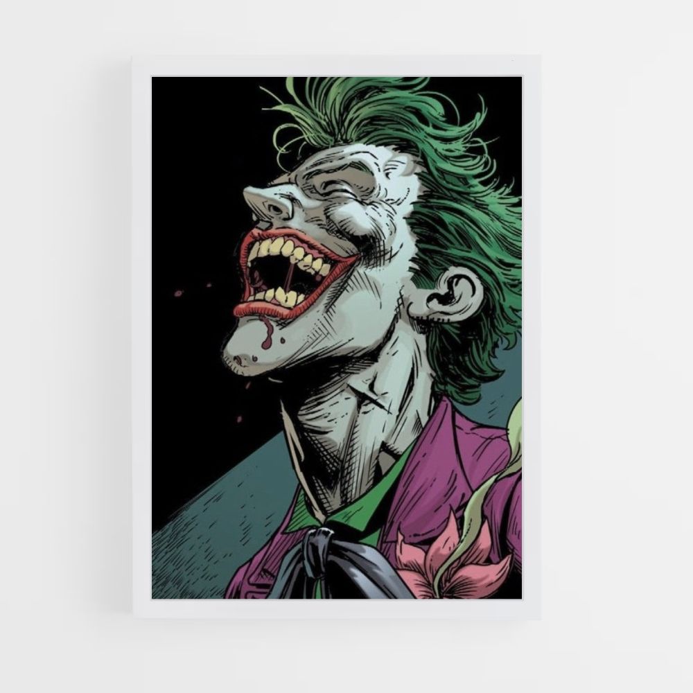 Poster Joker lacht