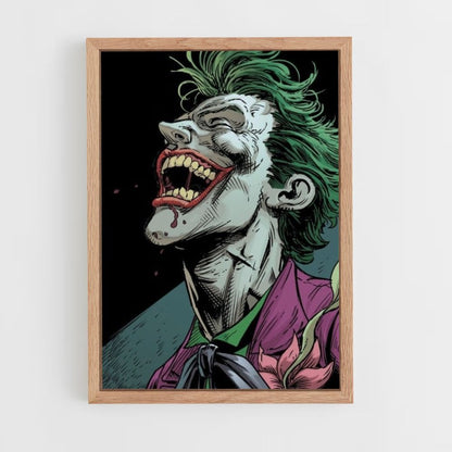 Poster Joker lacht