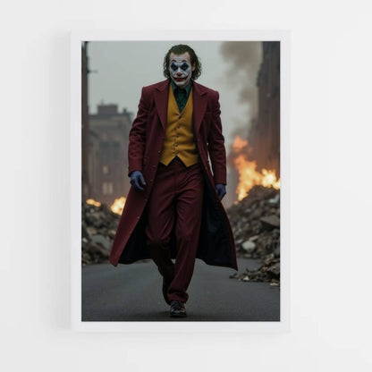 Poster Joker-Kostüm