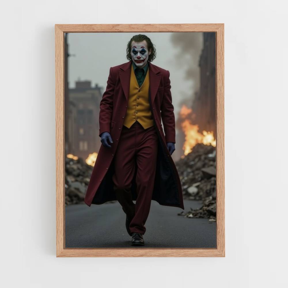 Poster Joker-Kostüm